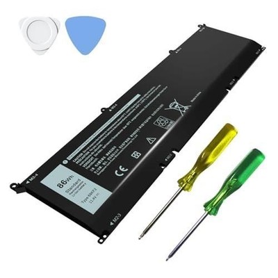 86Wh 69KF2 Laptop Battery Compatible with Dell XPS 15 9500 9510 9520 9530 G15 55