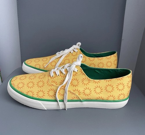 Sperry Herren Top-Sider Cloud Gelb Sneaker Größe 12