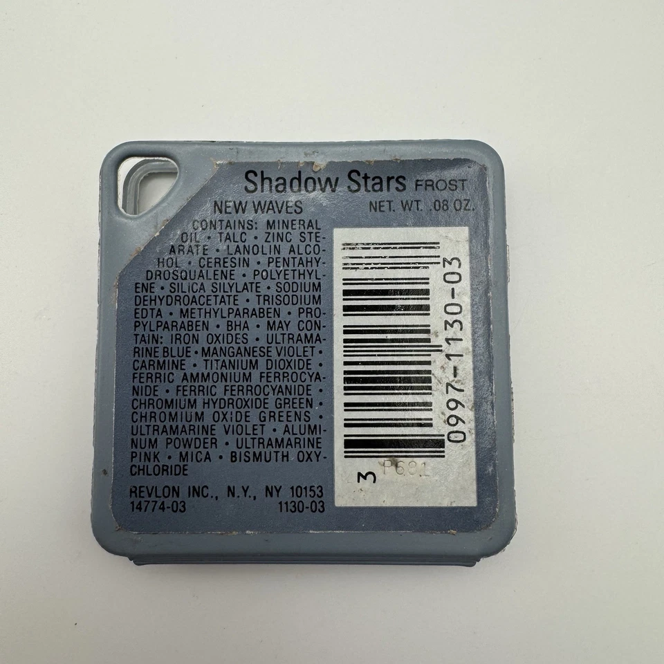 Vintage Eye Shadow Natural Wonders Shadow Stars Eye Shadow Blue Frost Revlon - Image 3 of 4