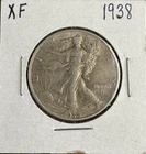 1938 Walking Liberty Half Dollar 90% Silver US Coin – Classic Walker