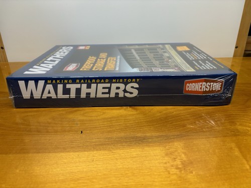 Walthers HO Cornerstone Fireproof Storage & Transfer Building Kit 933-3189 NIB - Picture 3 of 4