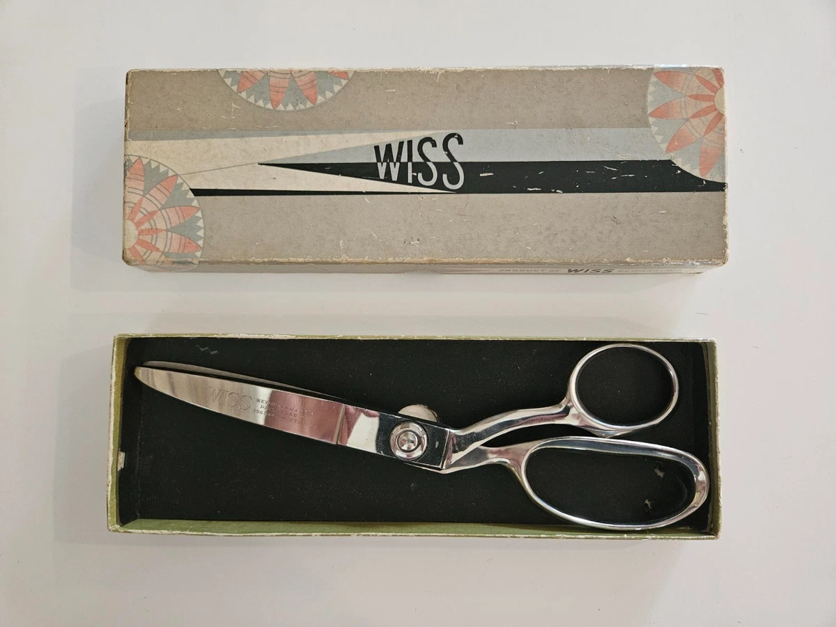 Wiss Pinking Shears In Collectible Sewing Scissors, Measures