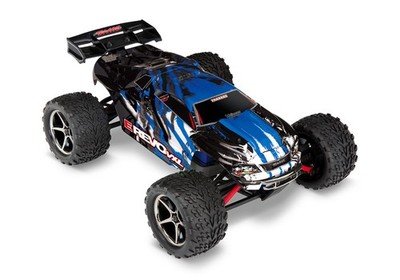 Traxxas E-Revo 4x4 VXL Purple RTR +Akku & USB-C Lader 71076-8 RC-Auto Truggy