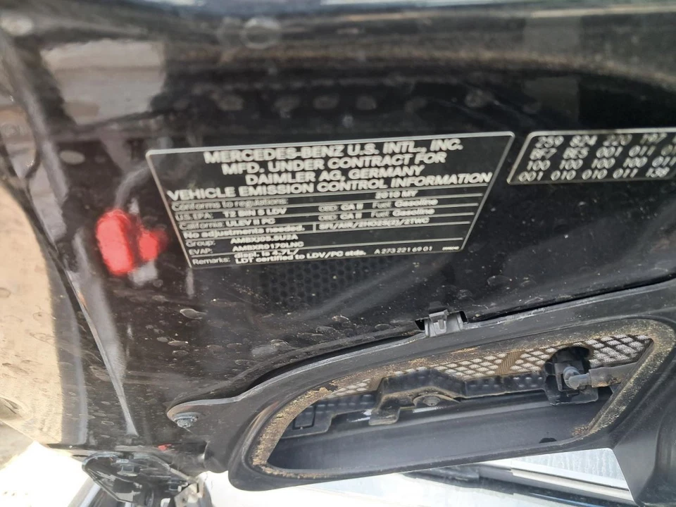 Модуль управления 2010 Mercedes-Benz GL450 ABS 148 000 миль подлинный оригинальный производитель б/у - Изображение 2 из 4