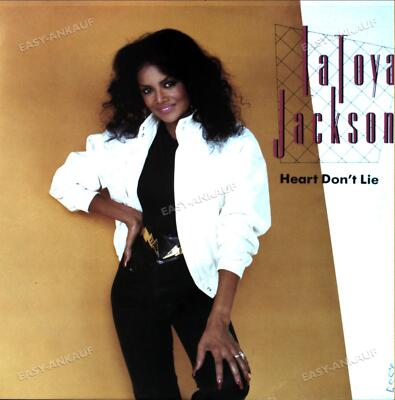La Toya Jackson - Heart Don't Lie 7in (VG+/VG+) '