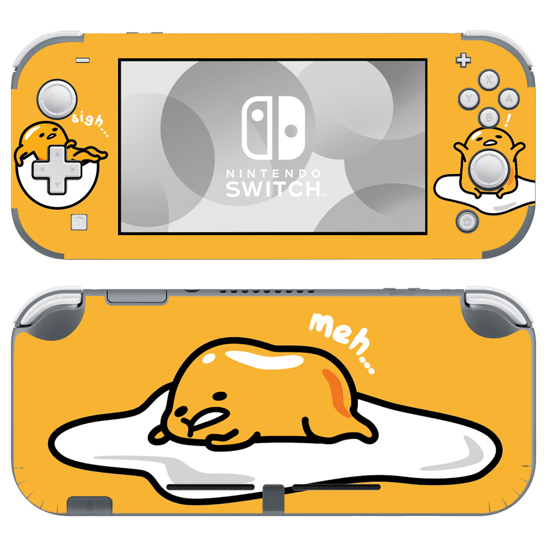 Gudetama Nintendo Switch Protective Skin Case Gudetama Switch Skin