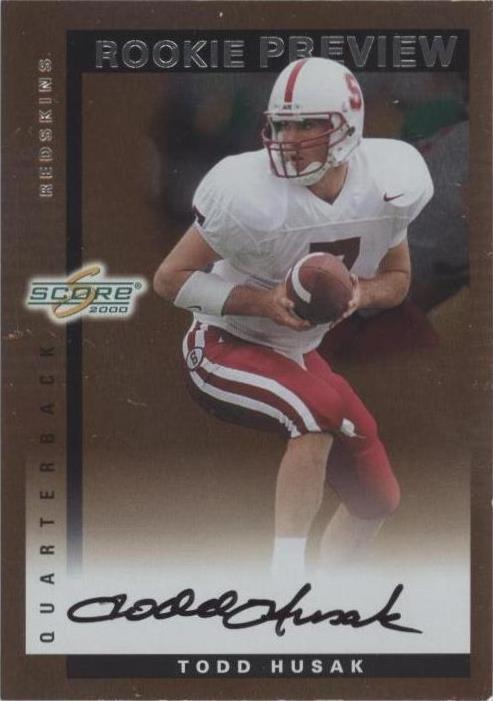 2000 Score Todd Husak #SR 43 - 1 of 2