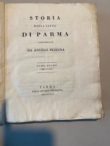 Storia della città di Parma di Angelo Pezzana - Foto 3 di 5