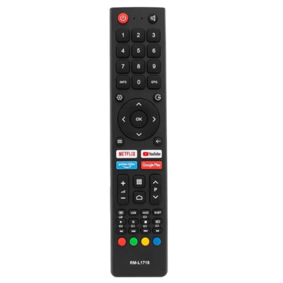 New HUAYU RM-L1718 Universal Remote Control For CHIQ AKAI CHANGHONG JVC OK TV