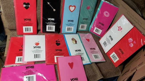 Valentine's Day Greeting Cards Sealed With Envelopes Lot Of 14 Asst No Doubles - Picture 6 of 6