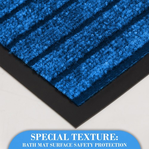 Non Slip Barrier Door Mat Heavy Duty Rubber Backing Kitchen Floor Entrance Mats - Picture 38 of 39
