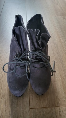 Stiefeletten mit Keilabsatz Gr. 38 *neuwertig - Bild 3 von 7