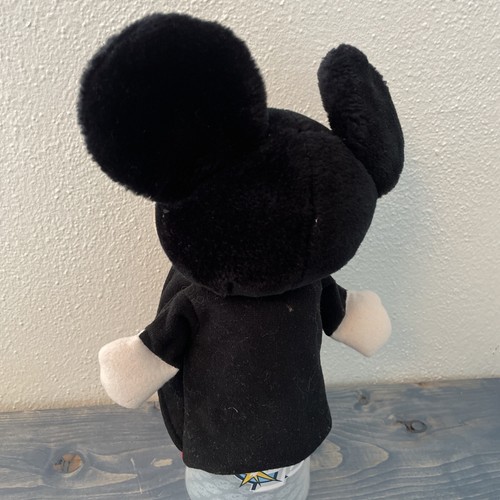 Vintage Disney MICKEY MOUSE Original Disney Land World Hand Puppet 10" (Y7) - Picture 7 of 8
