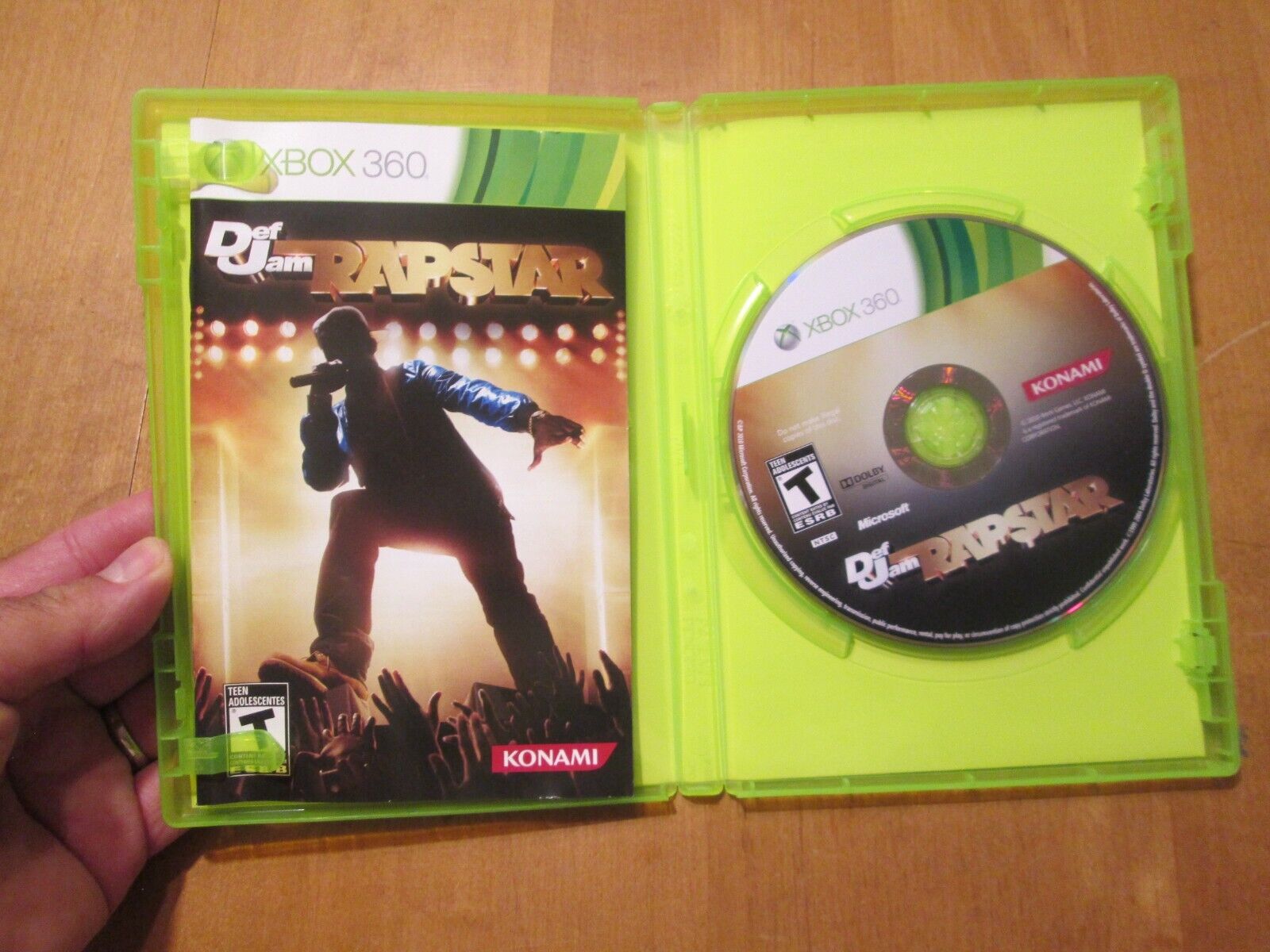 Def Jam Rapstar Xbox 360 - Complete CIB 83717300915