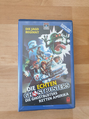 Die echten Ghostbusters VHS Videokassette 1986 Knock Knock S.O.S. für Papa