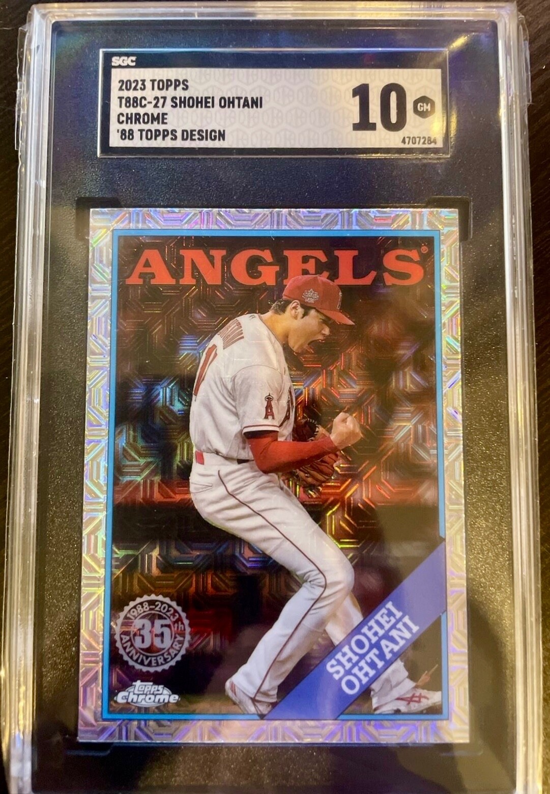 SHOHEI OHTANI 2023 Topps Chrome SILVER PACK 1988 Topps #T88C-27 SGC 10 GM