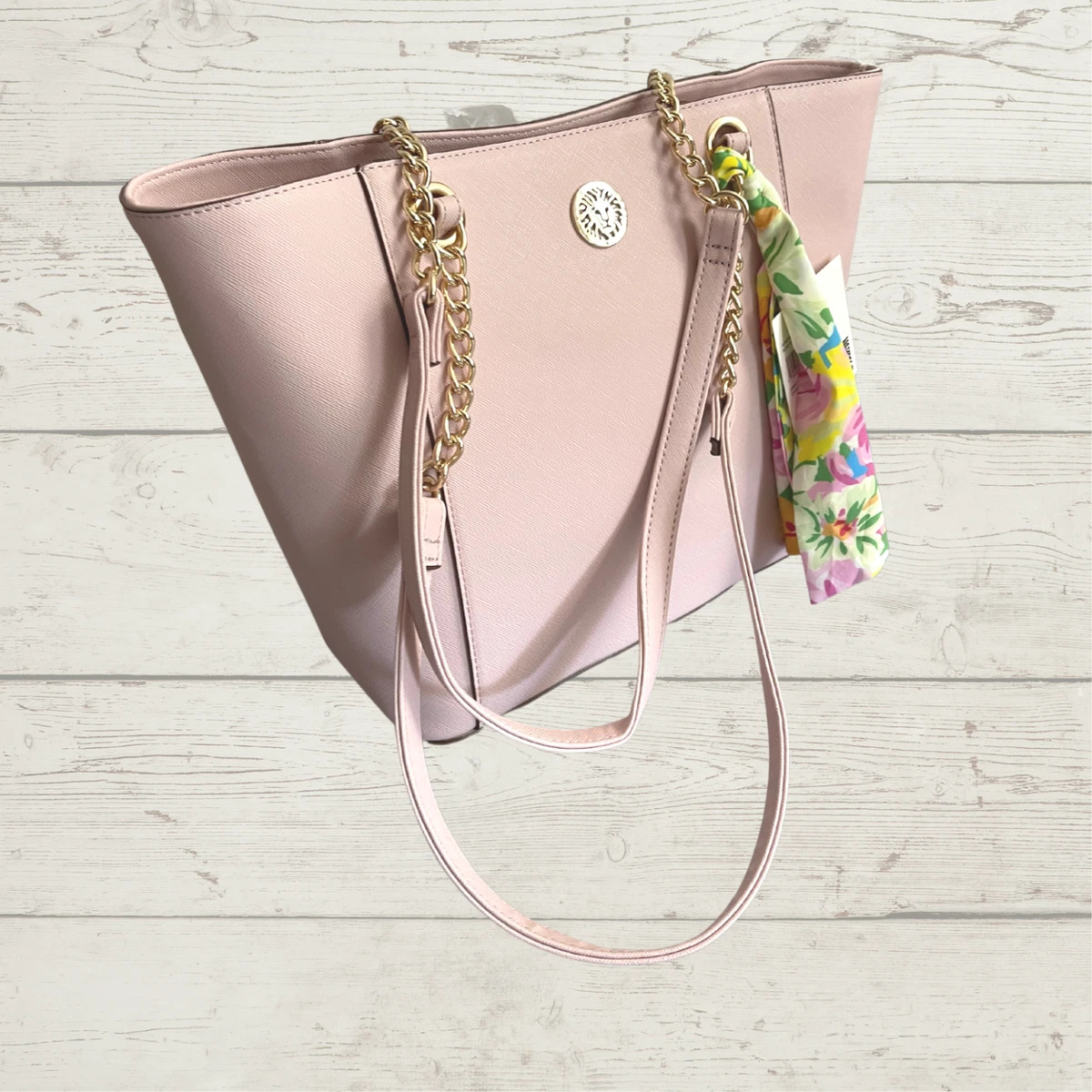 Anne klein chain tote sale