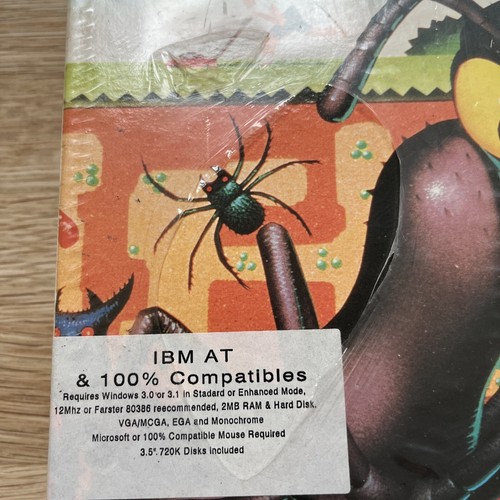 Rare Sim Classics: Sim Ant by Maxis sealed Big Box Floppy Disk PC - Picture 2 of 8