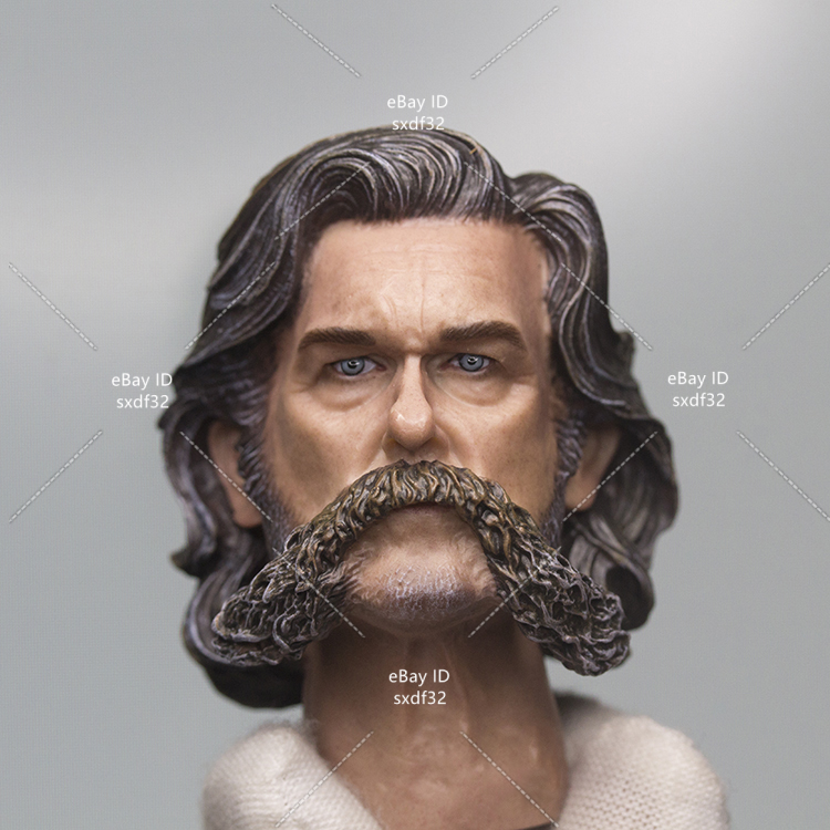 John Ruth Gun 1/6 Head Sculpt Kurt Russell John Ruth Fit 12inch Male Soldier Action ...