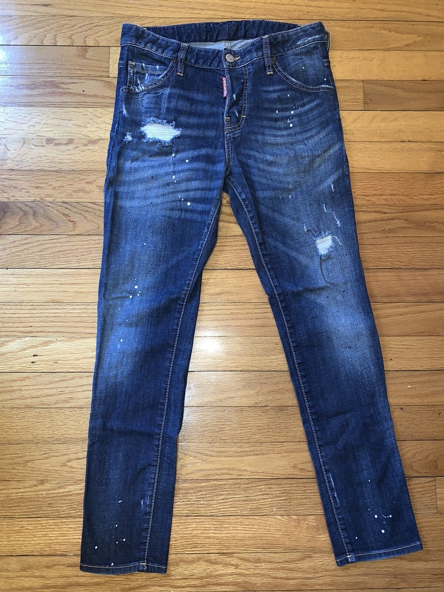 DSQUARED2 サイズ48 Super Skinny Jean Dsquared2 - Super Twinky skinny jeans black - The Corner