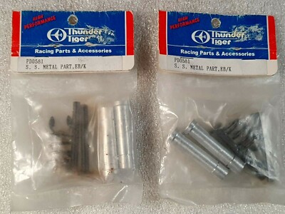 2 x Pakete Thunder Tiger PD0581 Servo Saver Metallteil - Ersatzteile - NOS