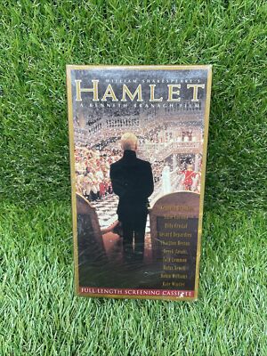 BRAND NEW SEALED Hamlet VHS 1997 2 Tape Set Shakespeare