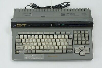 MSX Turbo R FS-A1GT Panasonic Personal Computer Boxed Tested MSX Turbo R FS-A1GT Panasonic Personal Computer Boxed Tested