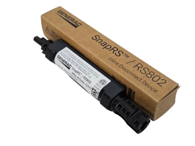 Generac SnapRS RS802 Inline Disconnect Device For Use With PV Link
