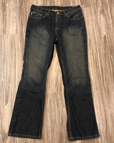 Carhartt women's jeans size 10x28 dark 