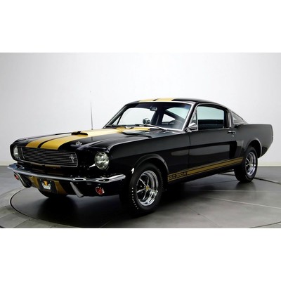 Scott Drake S2MS-16224-G 1966 Shelby GT350H Stripe Kit - Hertz Gold