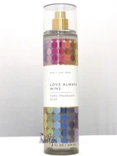 BATH & BODY WORKS LOVE ALWAYS WINS FRAGRANCE BODY MIST SPRAY 8 FL OZ