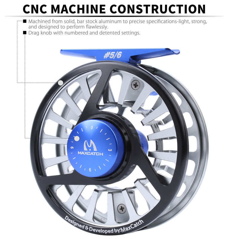 Fly Fishing Switch Rod 11ft 4Sec with Fly Reel 5/6 & Fly Fishing