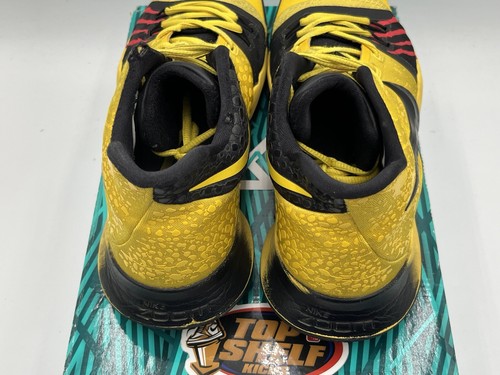 Nike Kyrie 3 Mamba Mentality Bruce Lee 2017 Size 10.5 Authentic Rare Used Yellow - Picture 7 of 11