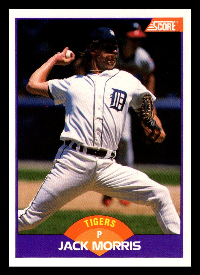 1989 Score # 250 - Jack Morris - Detroit Tigers
