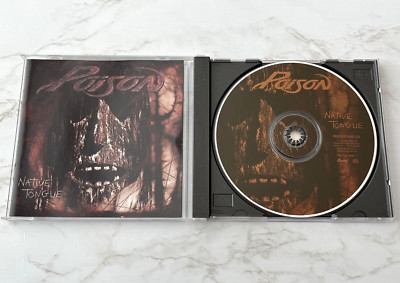 Poison Native Tongue CD ORIGINAL USA PRESS! 1993 Capitol Hair/Glam Metal RARE!