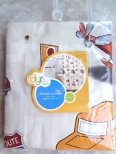 DYR 100 Cotton Shower Curtain NEW 72"x72" - Free Shipping