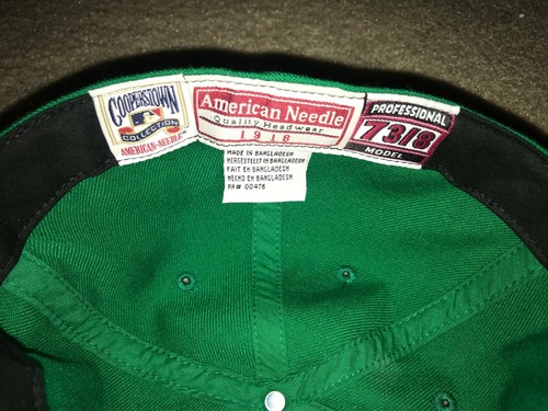 Chicago Cubs American Needle Cooperstown Collection Green Fitted Hat - 7 3/8 - Picture 3 of 3