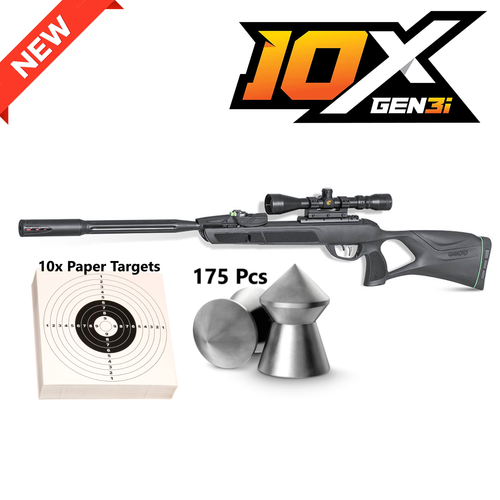 NEW! Gamo Swarm Fusion Gen3i 10XShot .22 Cal Air Rifle Pellet Gun
