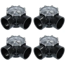7512 Pool and Spa 90 Degree CPVC Check Valve 2" x 2.5" (4 Pack)