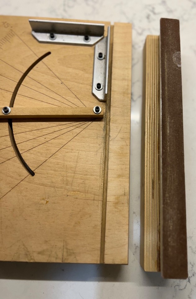 RC AIRPLANE Miter & Sanding board for Balsa wood & Light Ply eBay