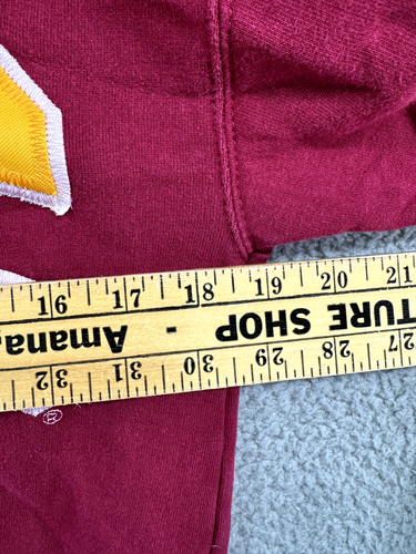 Sudadera De Colección USC Trojans Para Hombre Pequeña Sudadera con Capucha Roja Amarilla Logo Bordado - Imagen 7 de 8