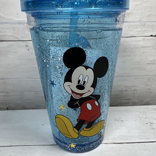 Disney Mickey Mouse Blue Graduation Tumbler With Straw Cup - Picture 6 of 8