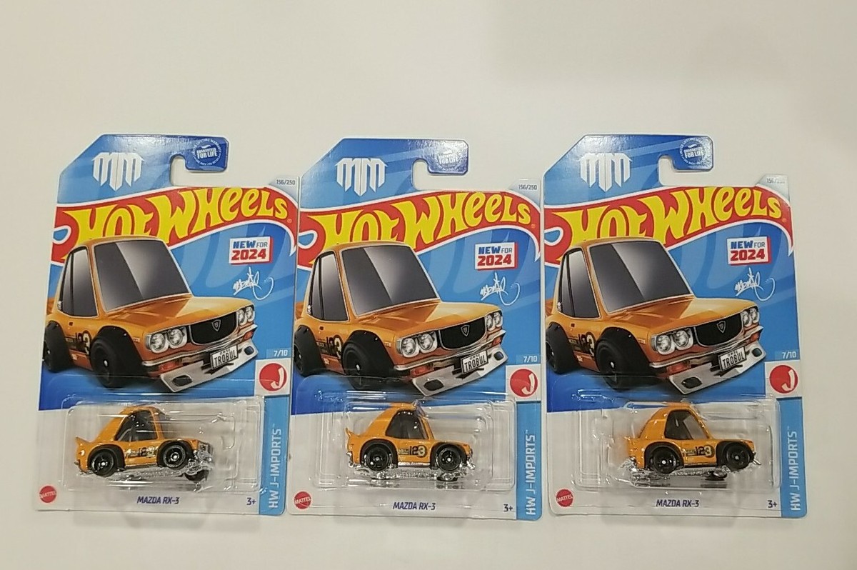 Hot Wheels MAD MIKE MAZDA RX-3 10台 Hot Wheels Mad Mike Mazda RX-3 & Sakura Sprinter Team Transport