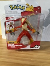 Poke'mon Battle Feature Figure Battle Ready Blaziken Deluxe Edition 2024 NEW