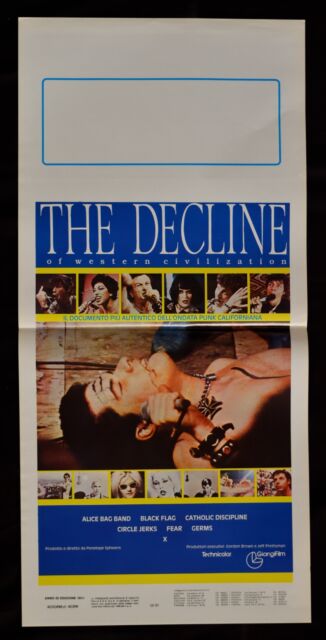Film The Decline Western Civilization Alice Bag Band Black Flag Germs B68 Film The Decline Western Civilization Alice Bag Band Black Flag Germs B68