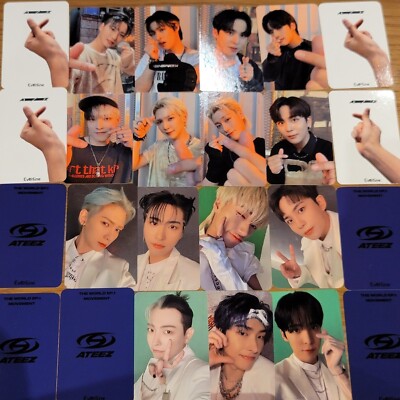 逸品】 - ateez everline popup ポップアップ トレカ セット
