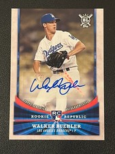 Walker Buehler 2018 Topps Big League Rookie Republic Auto Dodgers RR-WB