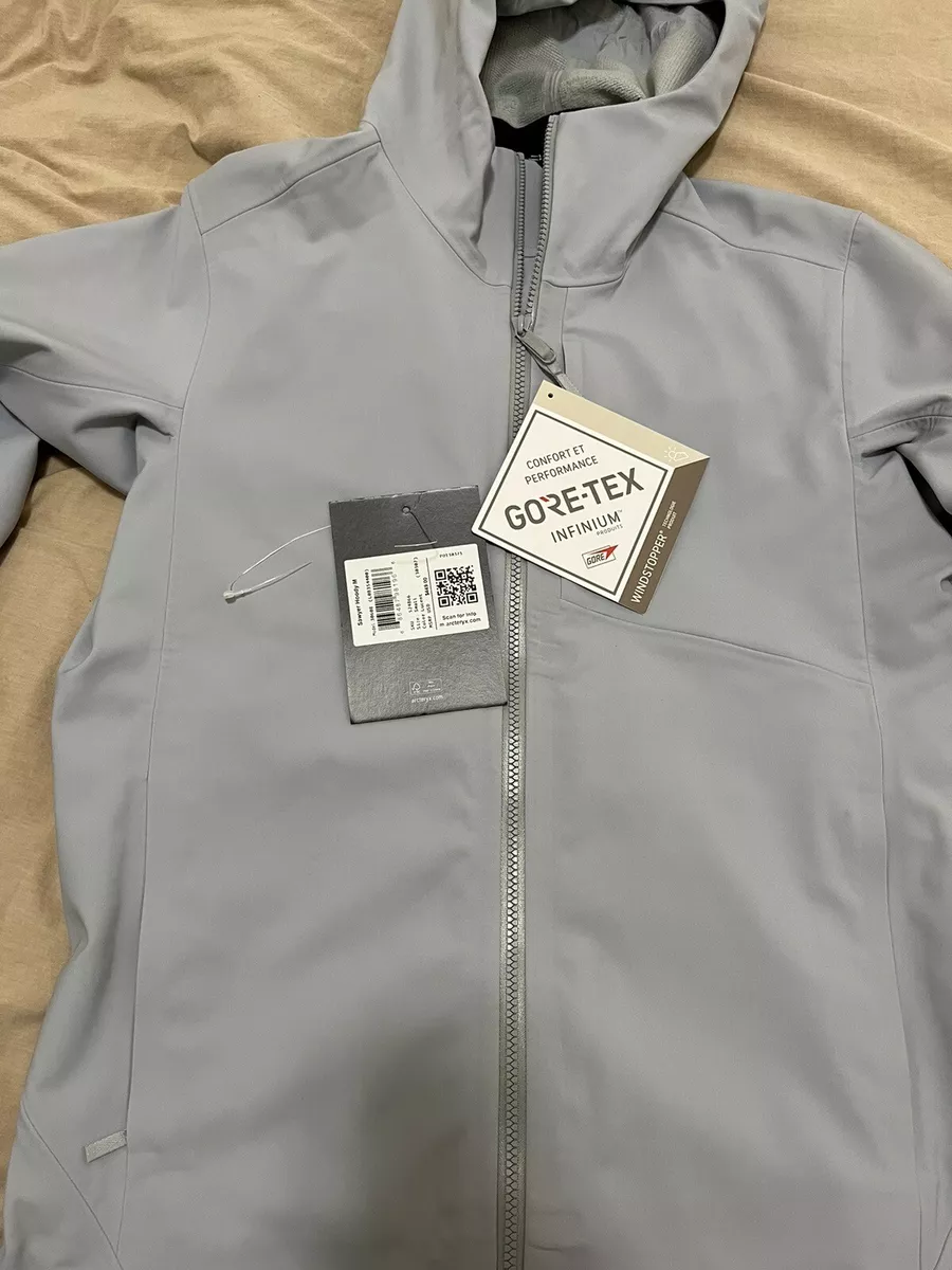 NWT Arc'teryx Sawyer men's coat Small Shell Goretex Waterproof - Lucent  color | eBay