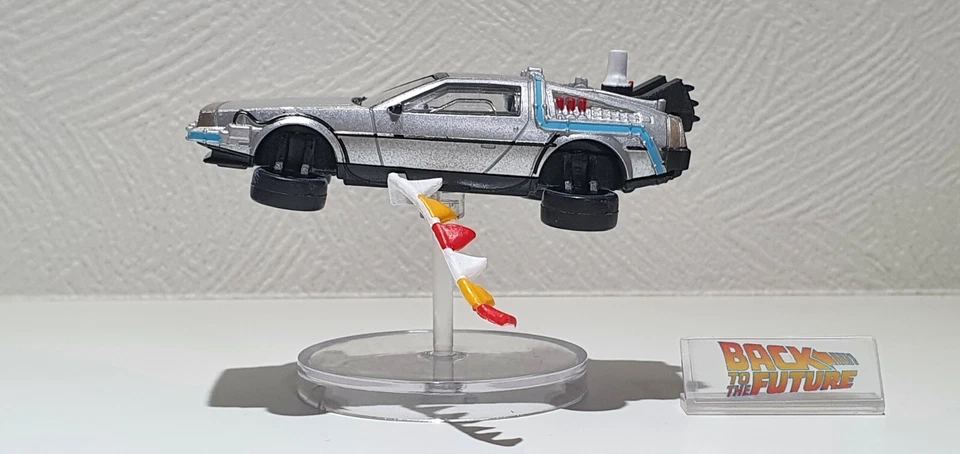 Approx. 1/64 Takara Tomy BACK TO THE FUTURE 2 DELOREAN Time Machine  Model - Image 3 of 4