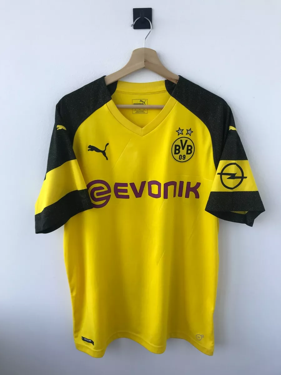 BORUSSIA DORTMUND 2018/2019 HOME FOOTBALL SHIRT SOCCER JERSEY CAMISETA PUMA | eBay